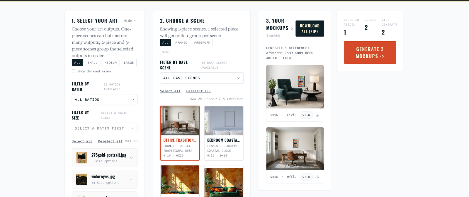PrintPrep mockup generator
